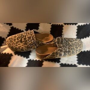 Leopard Print clog dupes